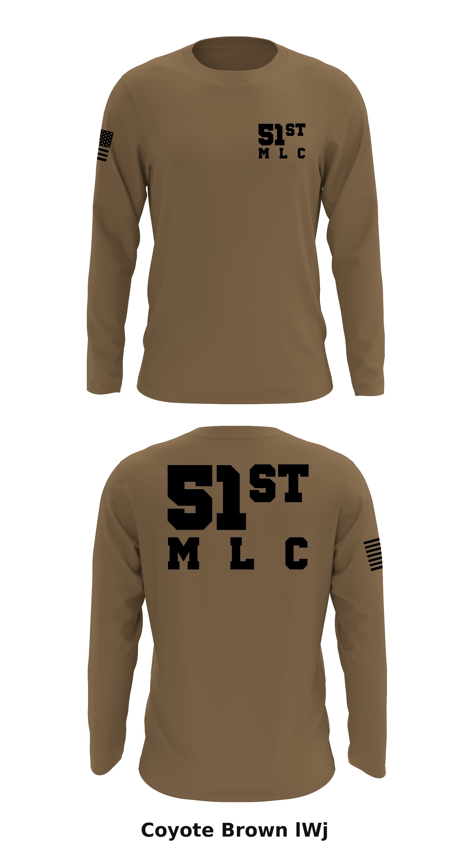 51st MLC Store 1 Core Men's LS Performance Tee - lWj