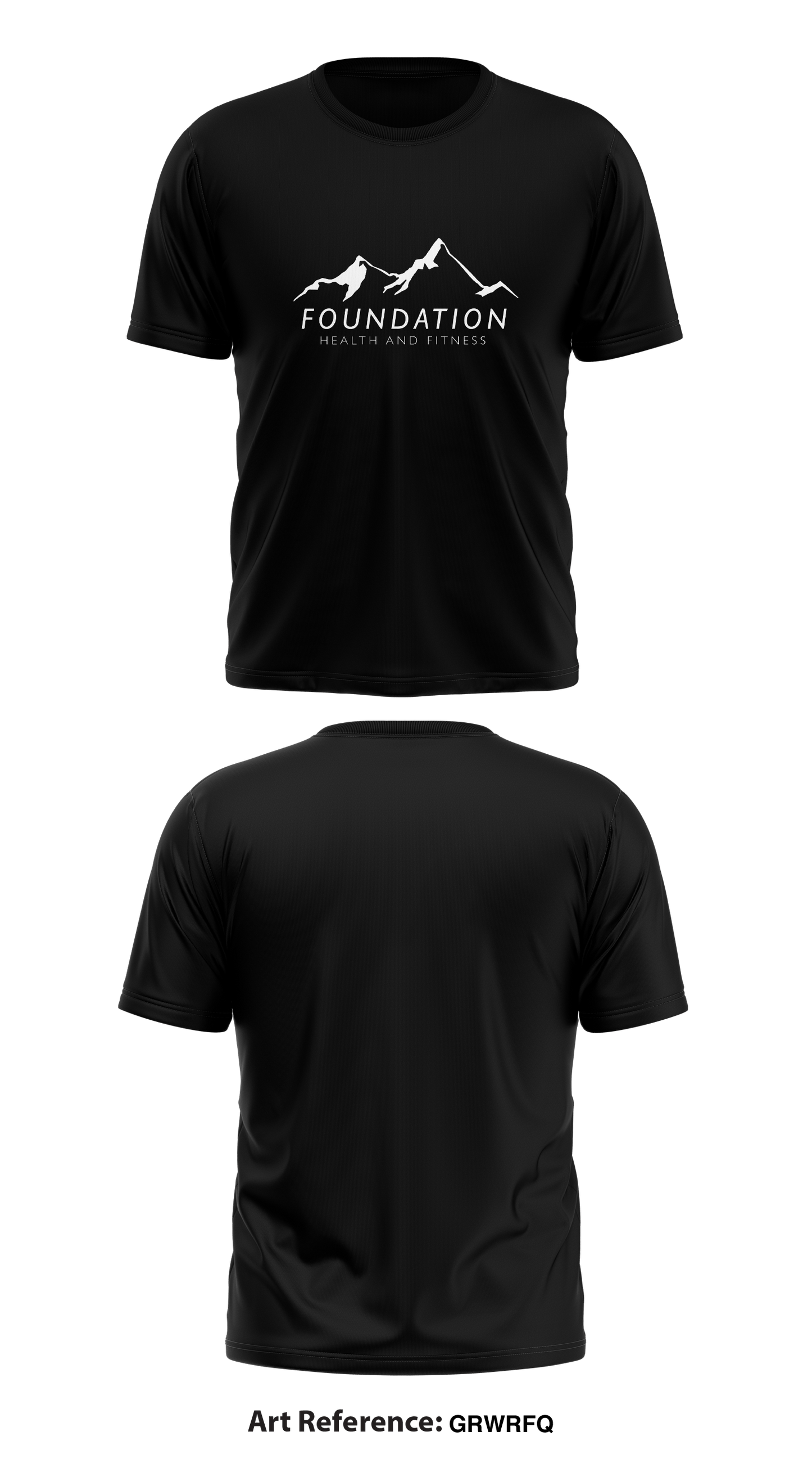 Foundation Health and Fitness Store 1 Core Men's SS Performance Tee - grwrfq