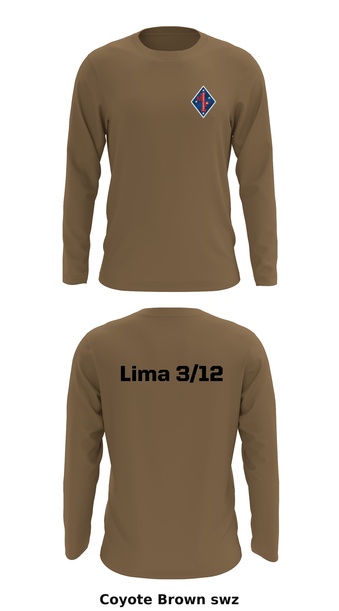 Lima 3/12 Store 1 Core Men's LS Performance Tee - swz