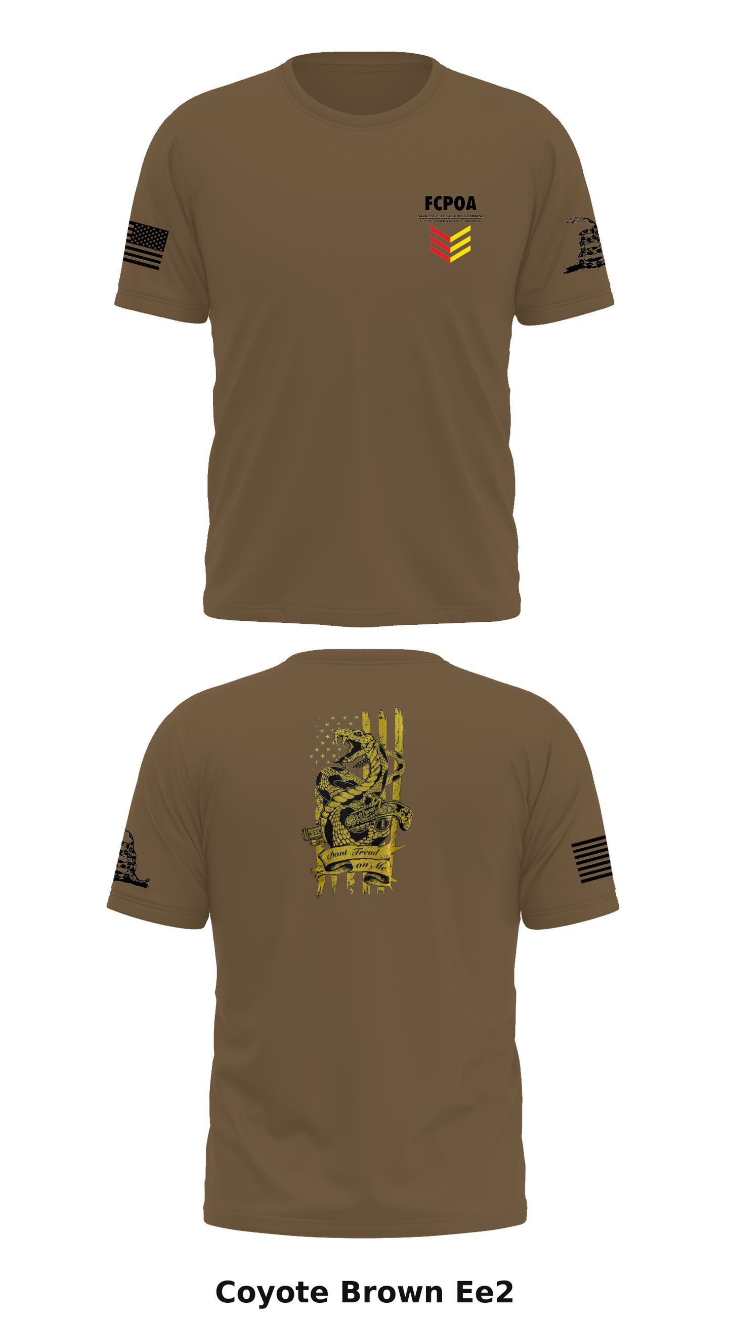 NAVSUP FLC San Diego Store 1 Core Men's SS Performance Tee - Ee2