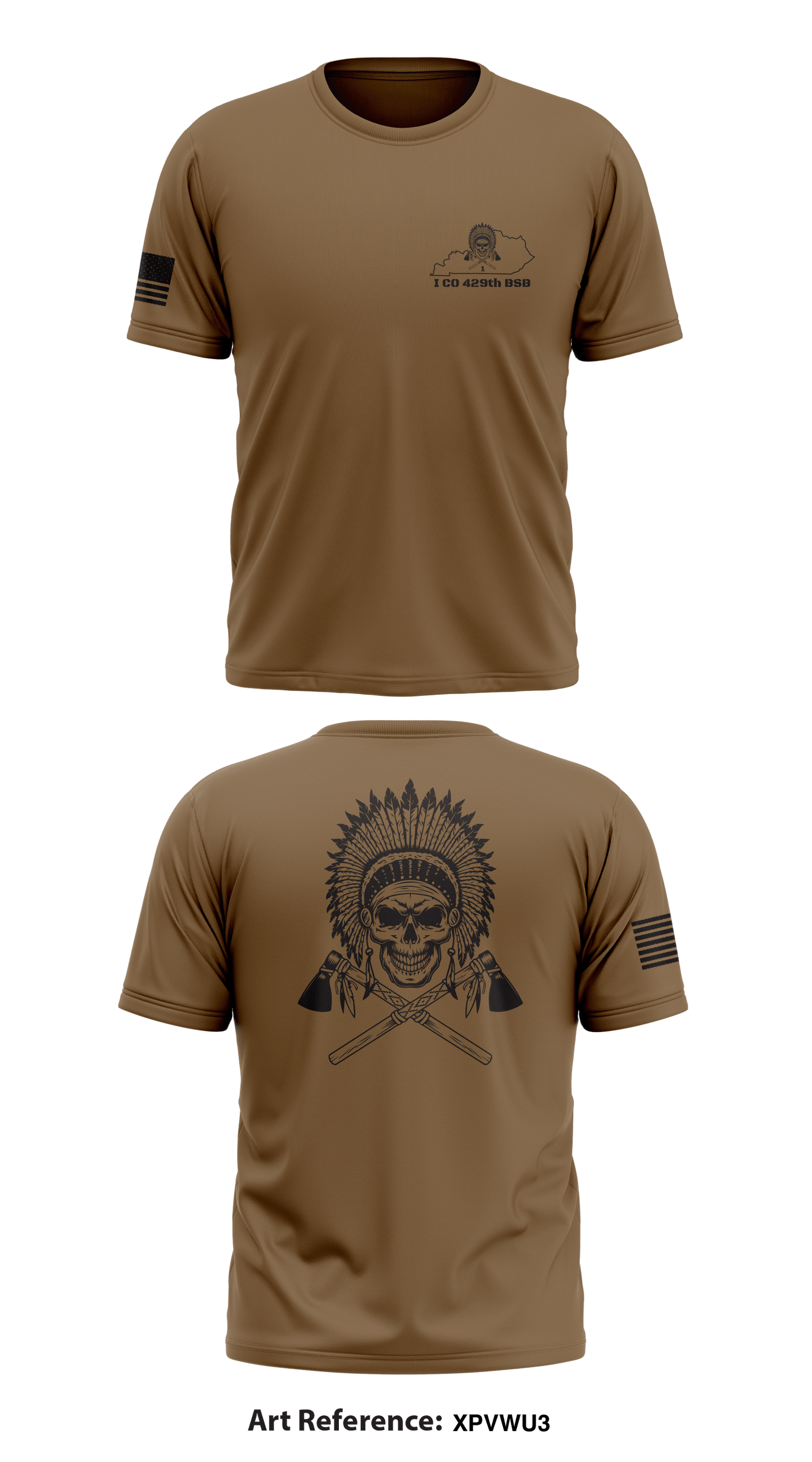 I Co 429th BSB Store 1 Core Men's SS Performance Tee - XpvWU3