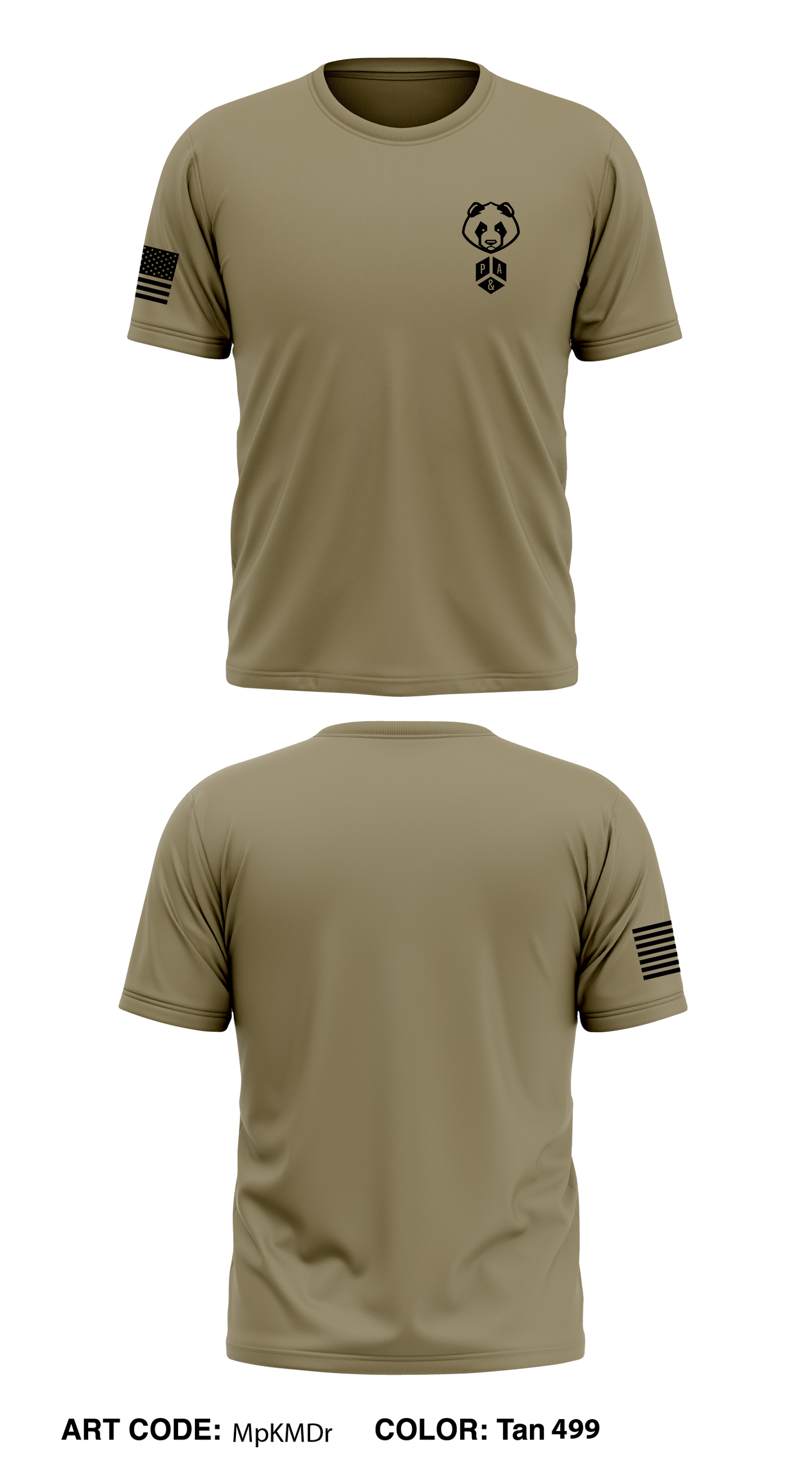 Plans and Analysis, OPMD Store 1 Core Men's SS Performance Tee - ZJdqB3