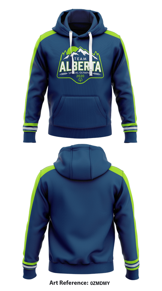 Team Alberta Store 1  Core Men's Hooded Performance Sweatshirt - 0zmDMY