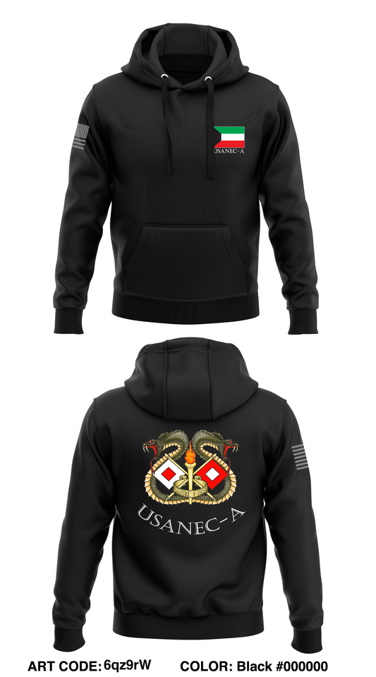 USANEC-A Store 1  Core Men's Hooded Performance Sweatshirt - 6qz9rW