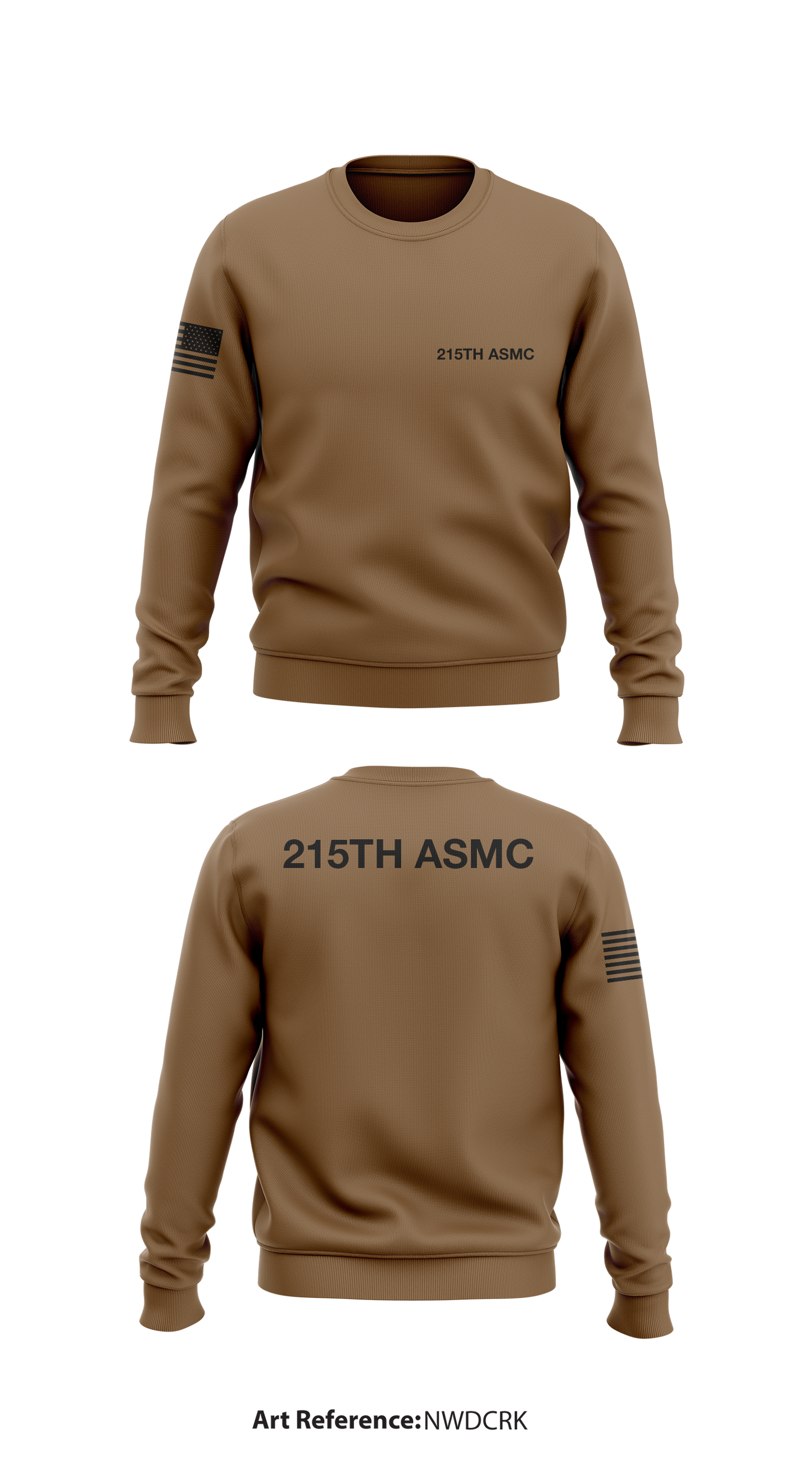 215TH ASMC Store 1 Core Men's Crewneck Performance Sweatshirt - NWDcrK