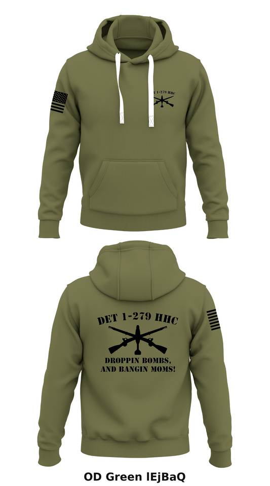 DET 1-279 HHC Store 1  Core Men's Hooded Performance Sweatshirt - lEjBaQ