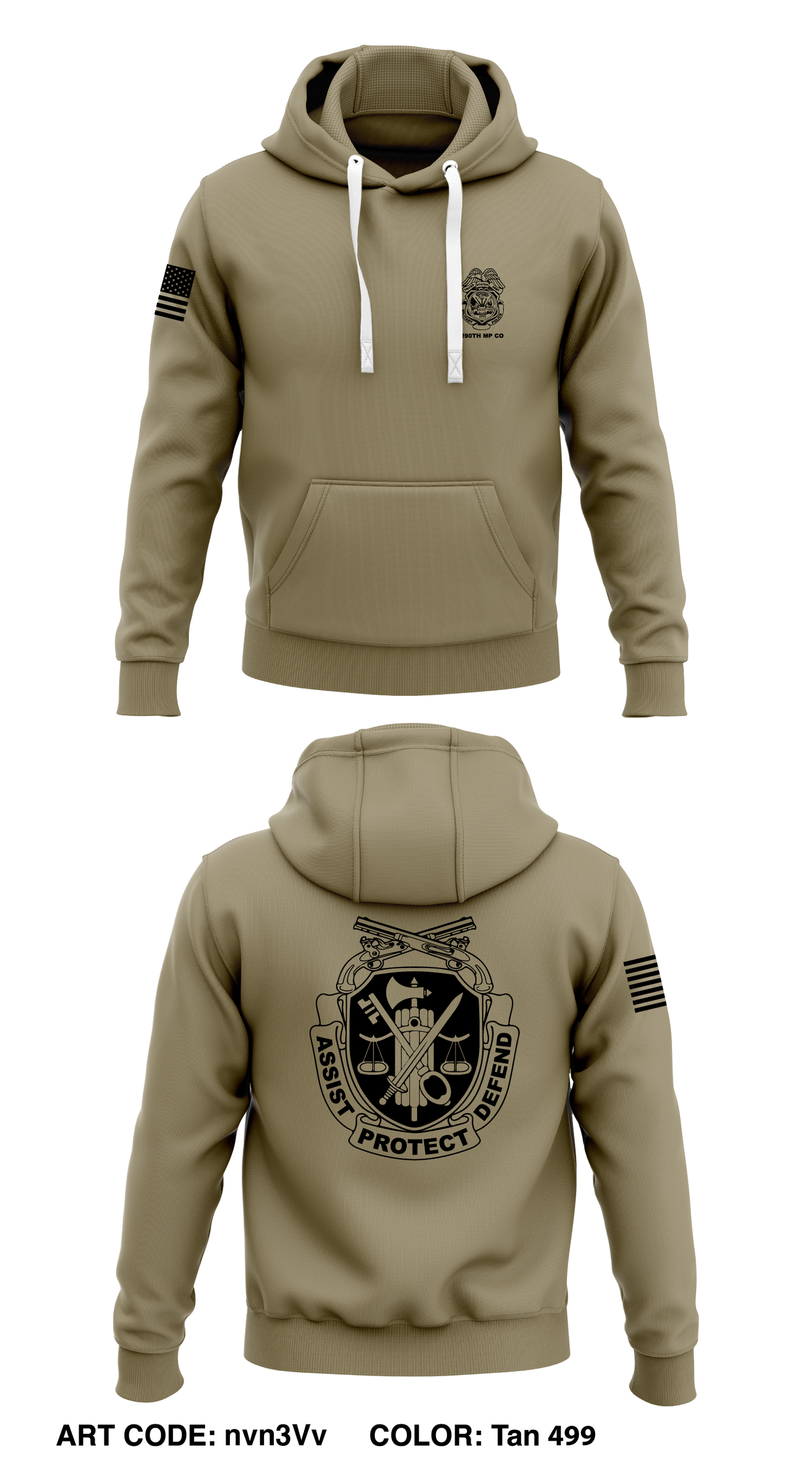 29TH Military Police Detention Company Store 1  Core Men's Hooded Performance Sweatshirt - nvn3Vv