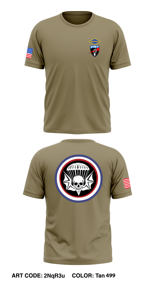 B co 2 bn 502nd IR Store 1 Core Men's SS Performance Tee - 2NqR3u