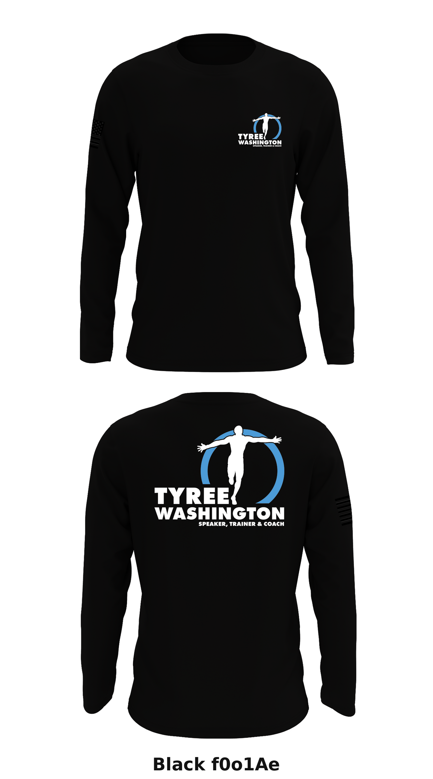 Tyree S. Washington Store 1 Core Men's LS Performance Tee - f0o1Ae