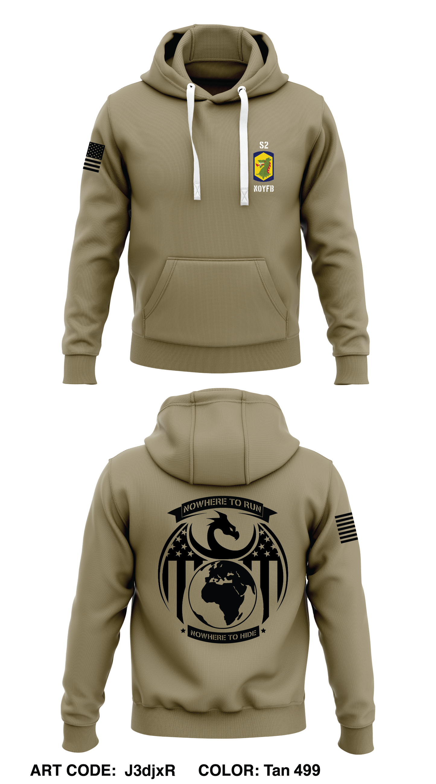 44th MEB S2 Deployment Store 1  Core Men's Hooded Performance Sweatshirt - G9uhKv