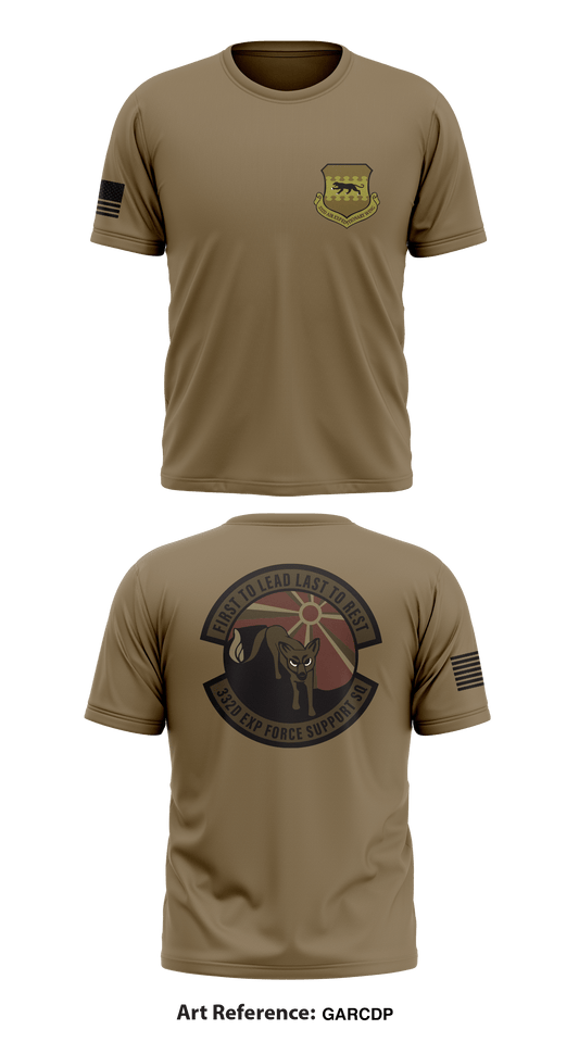 332nd AEW/EFSS PERSCO Store 1 Core Men's SS Performance Tee - GARcdP