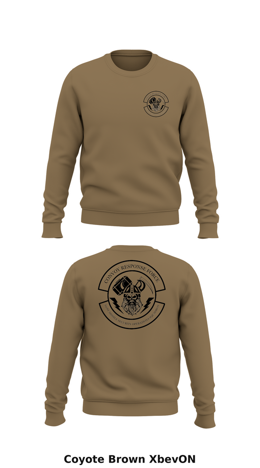 341 MSOS/CRF Store 1 Core Men's Crewneck Performance Sweatshirt - XbevON