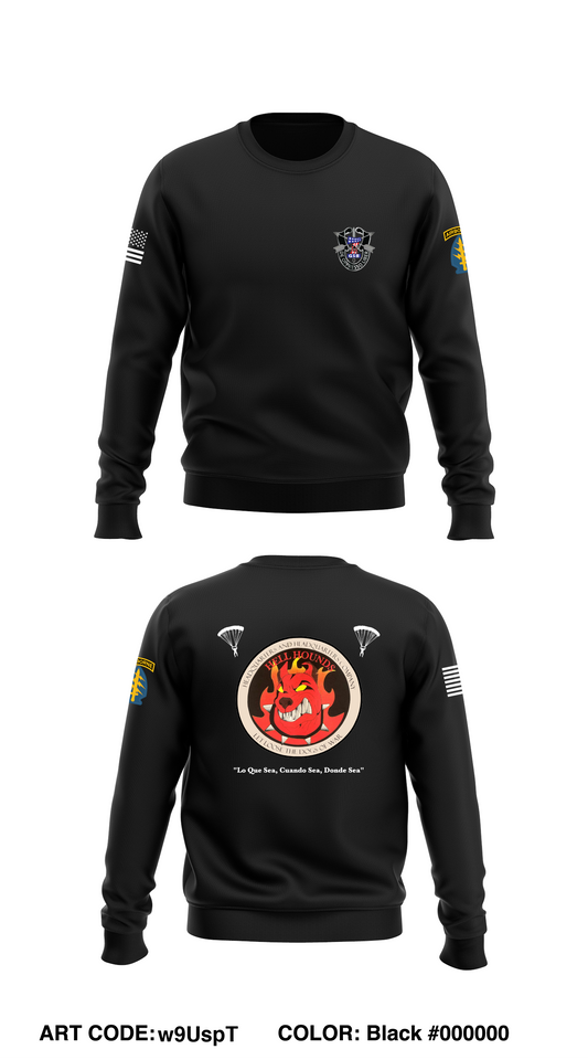 7th SFG(A) - GSB - HHC Store 1 Core Men's Crewneck Performance Sweatshirt - w9UspT