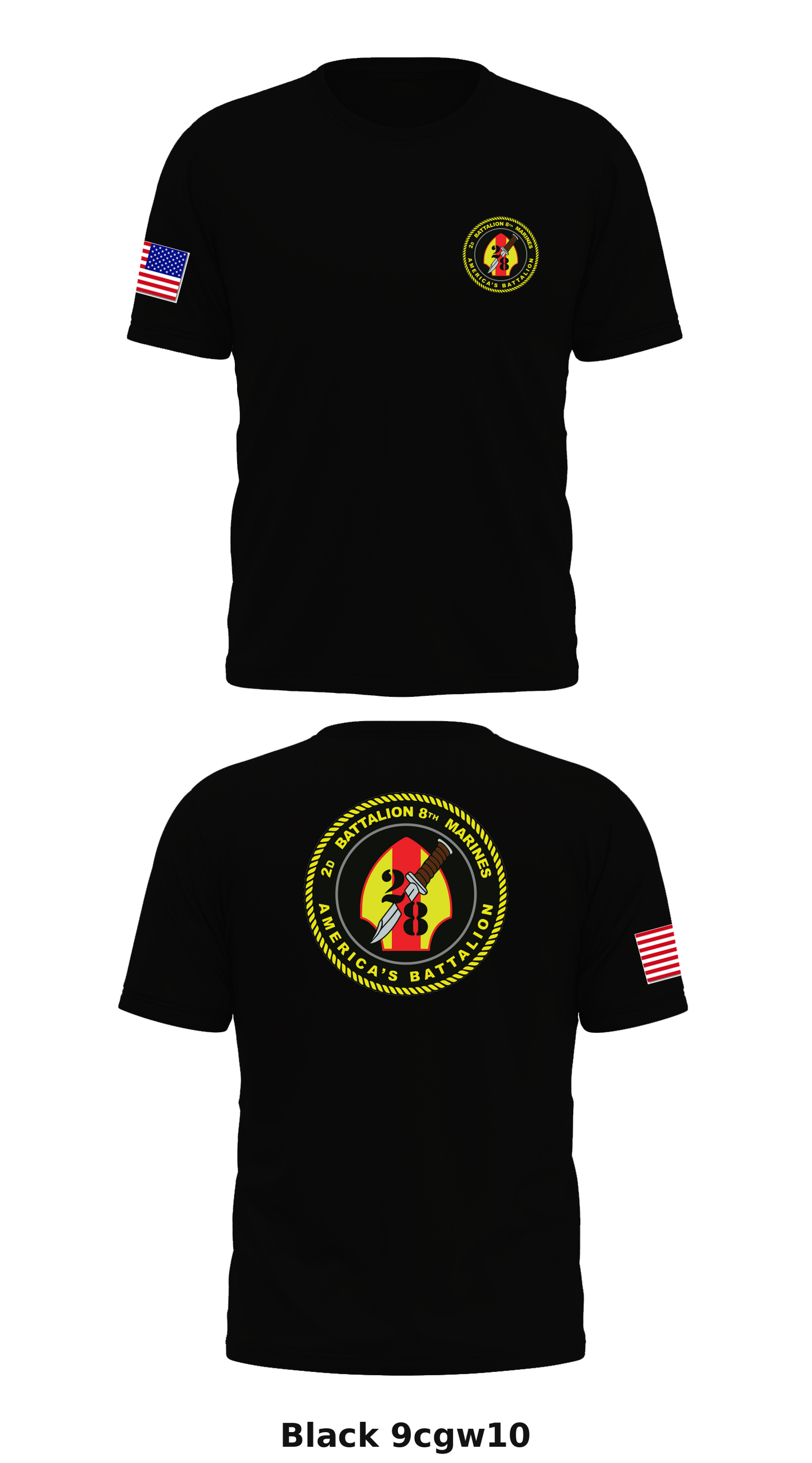2nd 8th Marines Store 1 Core Men's SS Performance Tee - 9cgw10