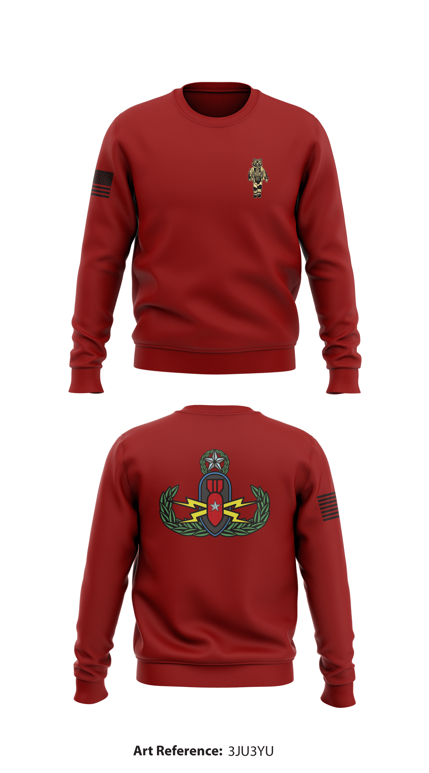 Malmstrom EOD Store 1 Core Men's Crewneck Performance Sweatshirt - 3Ju3yU