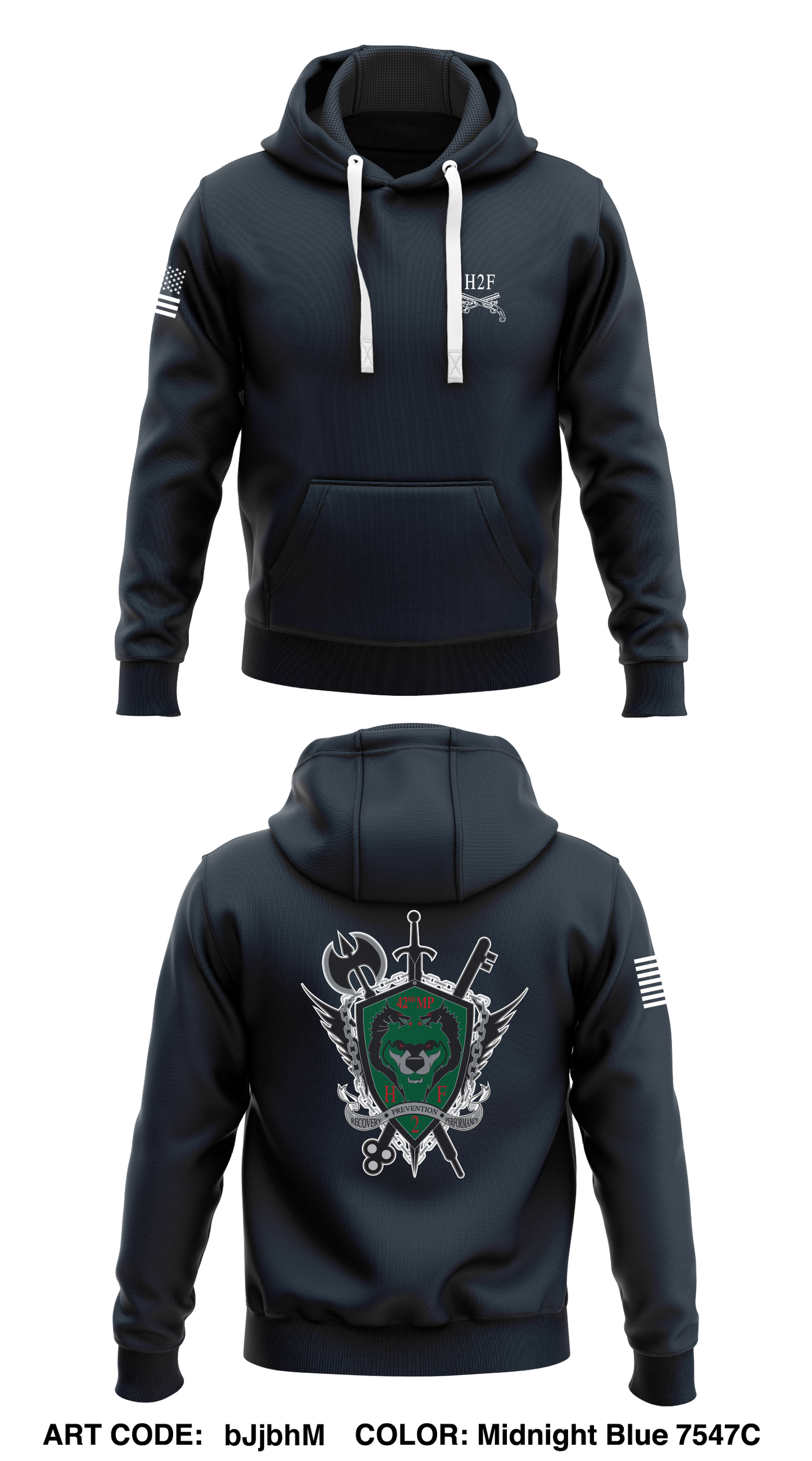 42ND MP  Store 1  Core Men's Hooded Performance Sweatshirt - bJjbhM