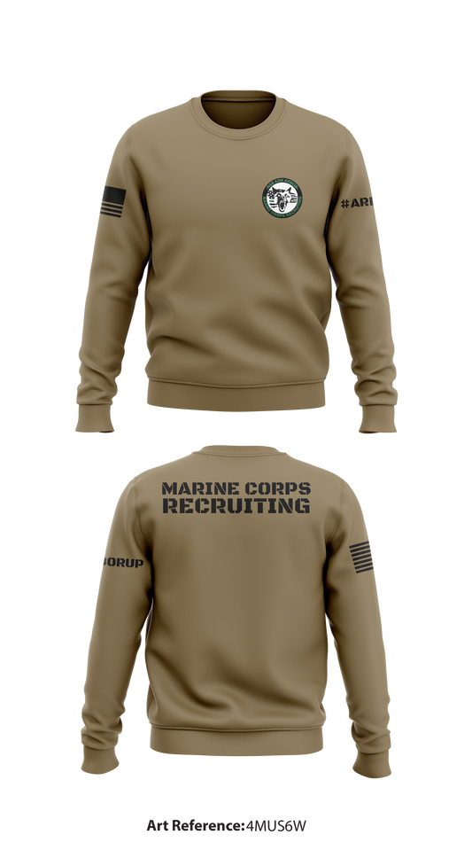 RSS ANN ARBOR Store 1 Core Men's Crewneck Performance Sweatshirt - 4MUs6w