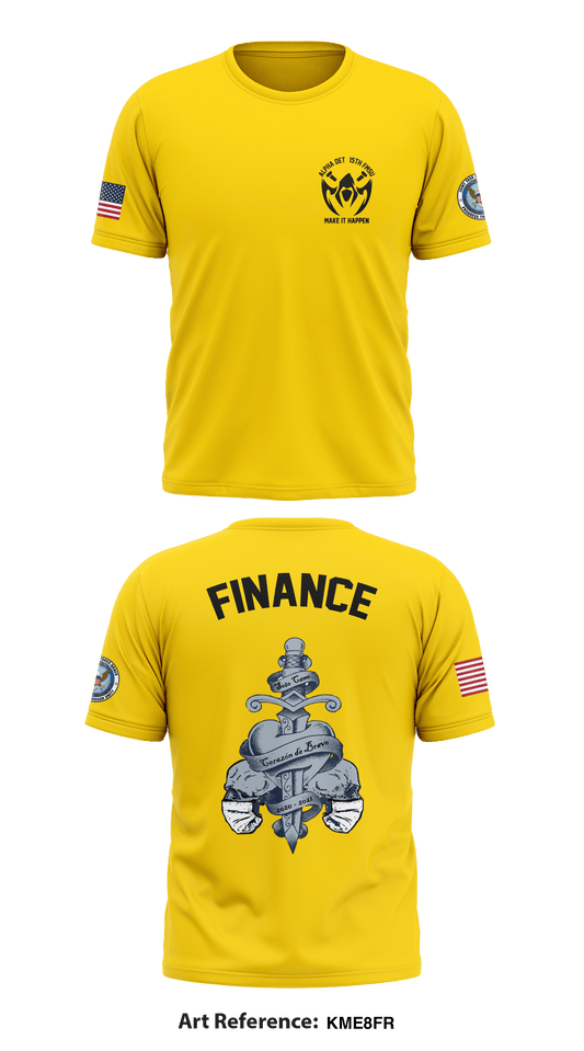 A DET / 15th FMSU Store 1 Core Men's SS Performance Tee - kMe8fr
