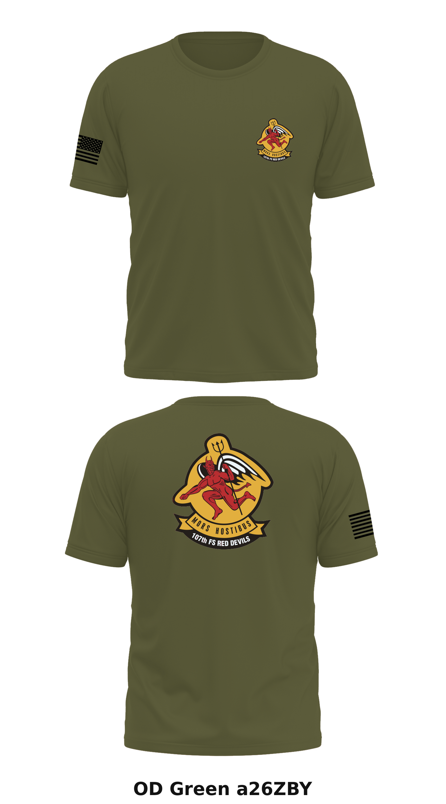127th OSS Store 1 Core Men's SS Performance Tee - a26ZBY