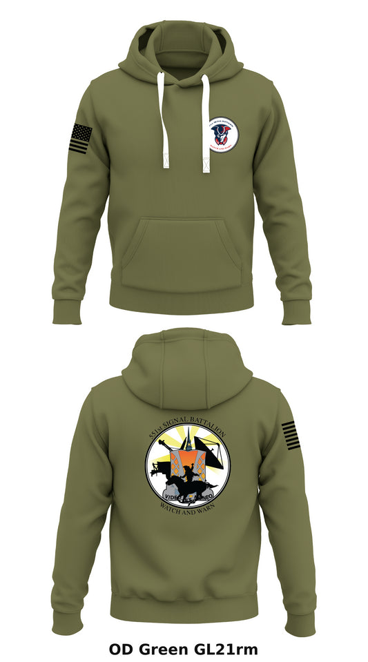 551st Signal Battalion Store 1  Core Men's Hooded Performance Sweatshirt - GL21rm