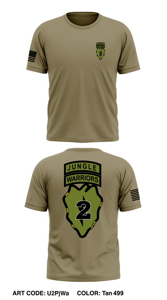 2nd IBCT, 25ID Store 1 Core Men's SS Performance Tee - U2PjWa