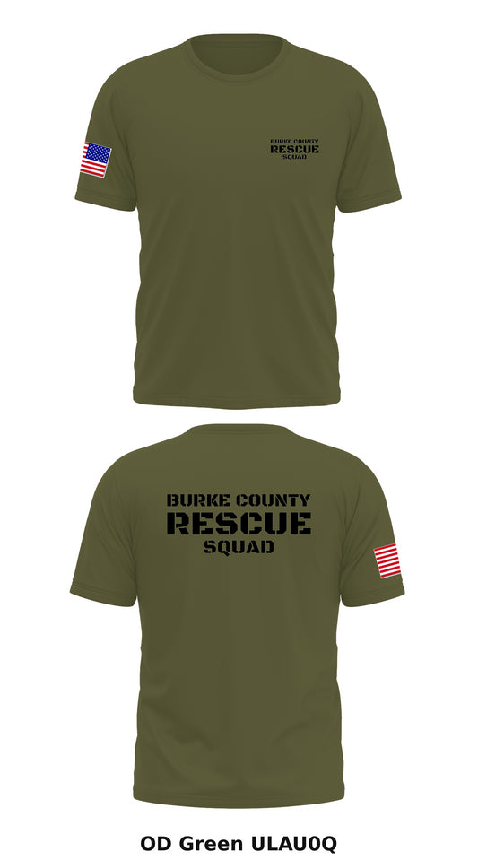 Burke County Rescue Squad Store 1 Core Men's SS Performance Tee - ULAU0Q
