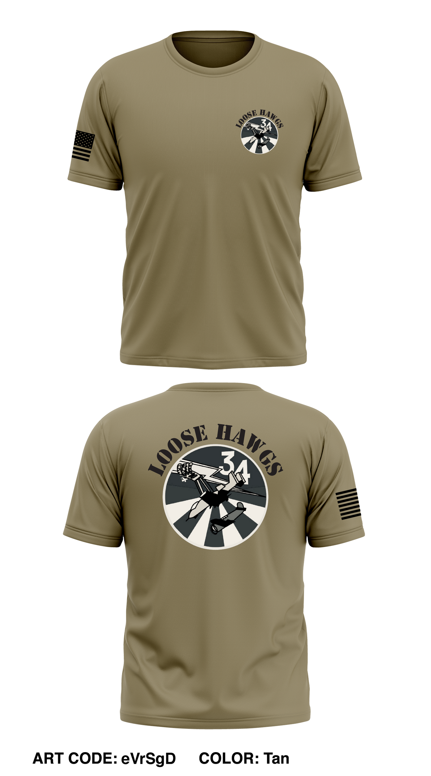 LOOOOSE HAWGS Store 1 Core Men's SS Performance Tee - eVrSgD