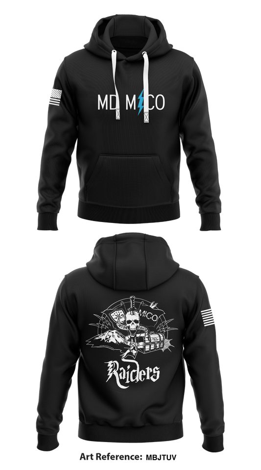 MD MICO Store 1  Core Men's Hooded Performance Sweatshirt - mbJtUV