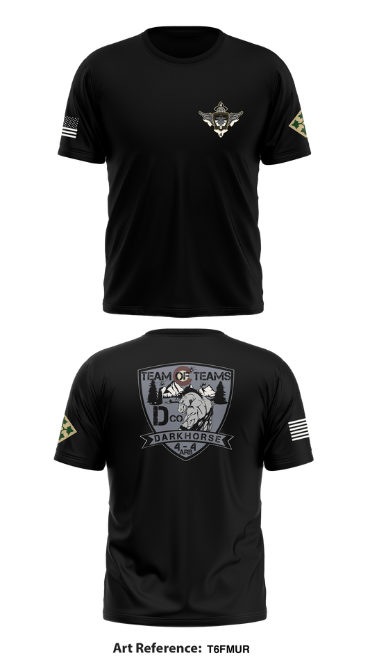 Delta Company 4-4ARB Store 1 Core Men's SS Performance Tee - T6fMur