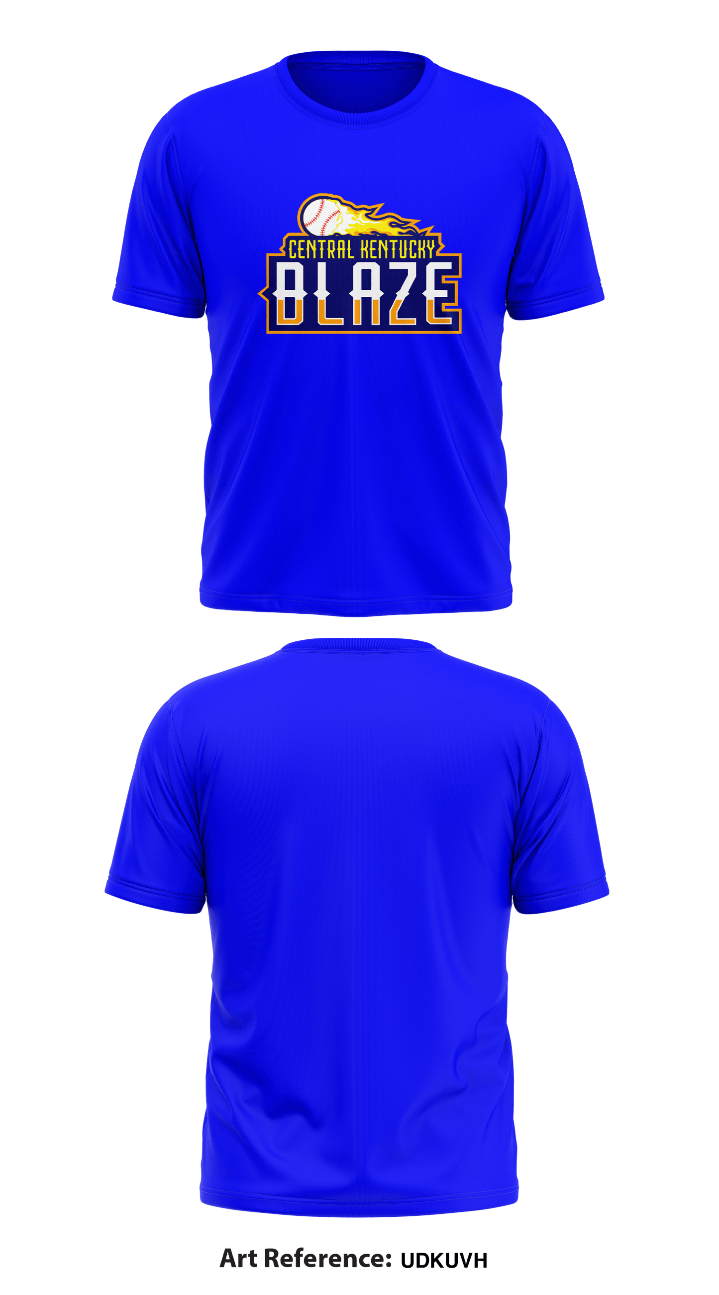 Central Kentucky Blaze Store 1 Core Men's SS Performance Tee - udkuvh