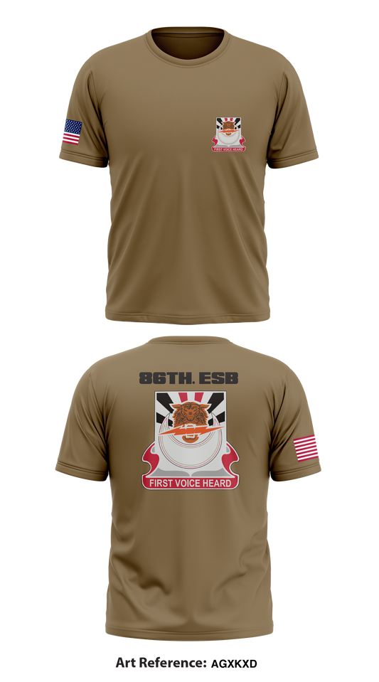 86th. ESB Store 1 Core Men's SS Performance Tee - aGxKxd