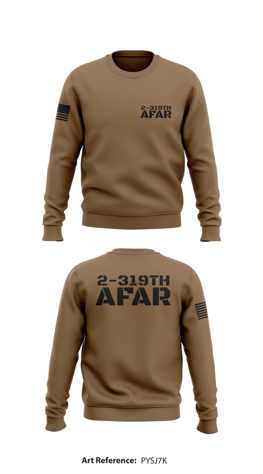 2-319th AFAR Store 1 Core Men's Crewneck Performance Sweatshirt - PYsJ7k