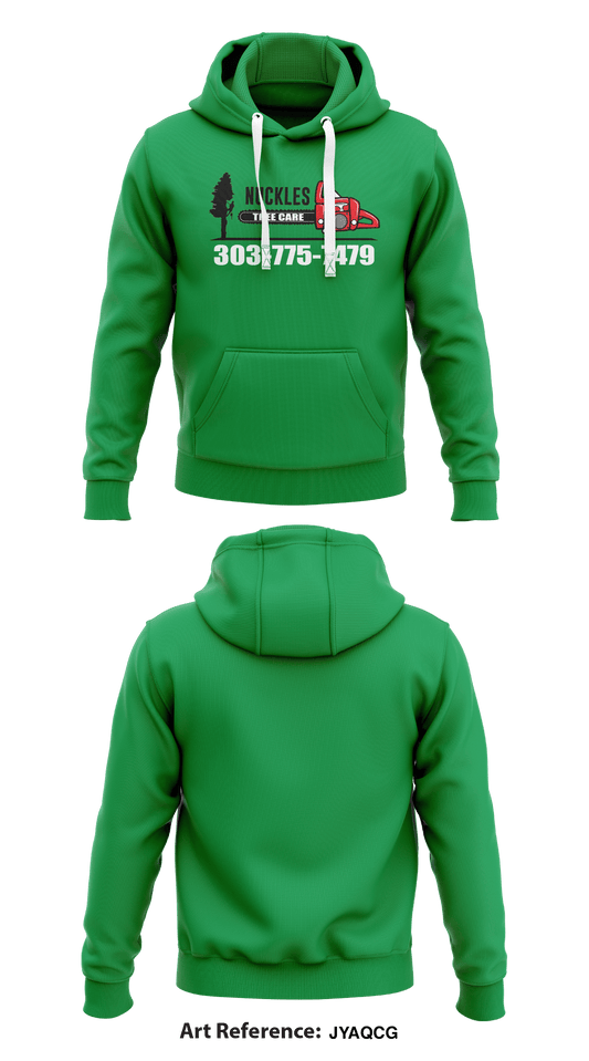 Nuckles Tree Care  Core Men's Hooded Performance Sweatshirt - JYAqcG