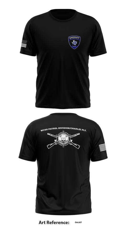 WCSO Patrol Division/Charlie Plt. Store 1 Core Men's SS Performance Tee - OxL6I7