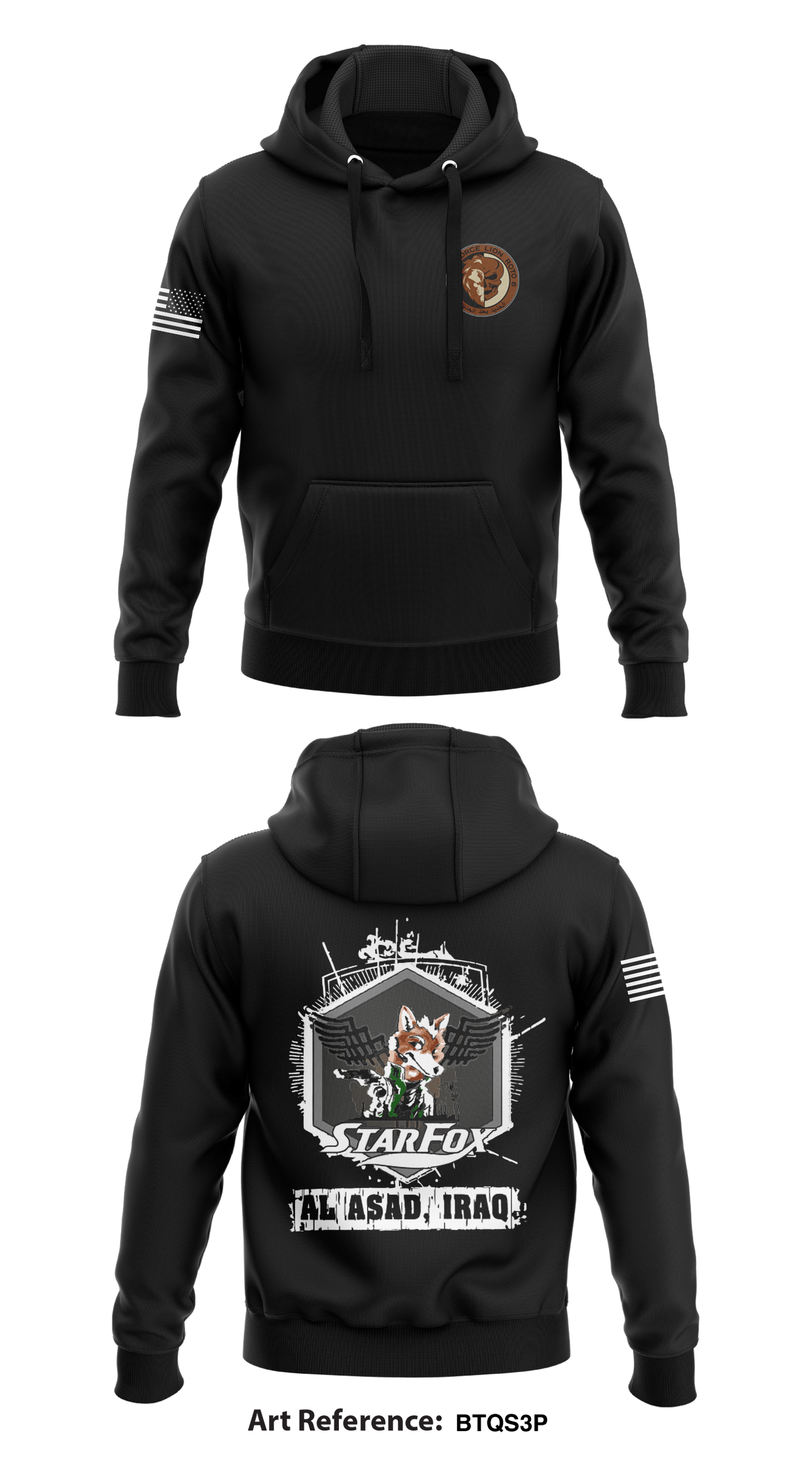 TF Lion Starfox Store 1  Core Men's Hooded Performance Sweatshirt - BTqS3P