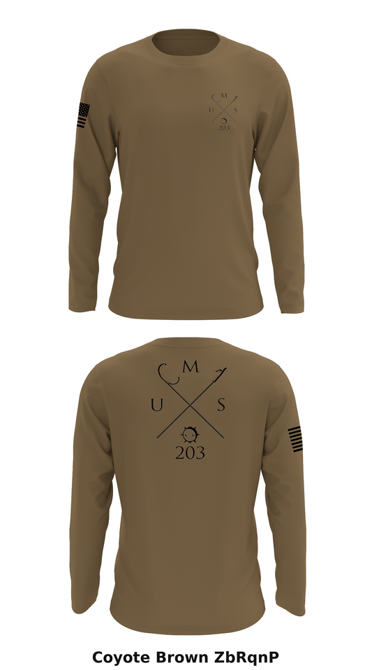 UMS 203 Store 1 Core Men's LS Performance Tee - ZbRqnP
