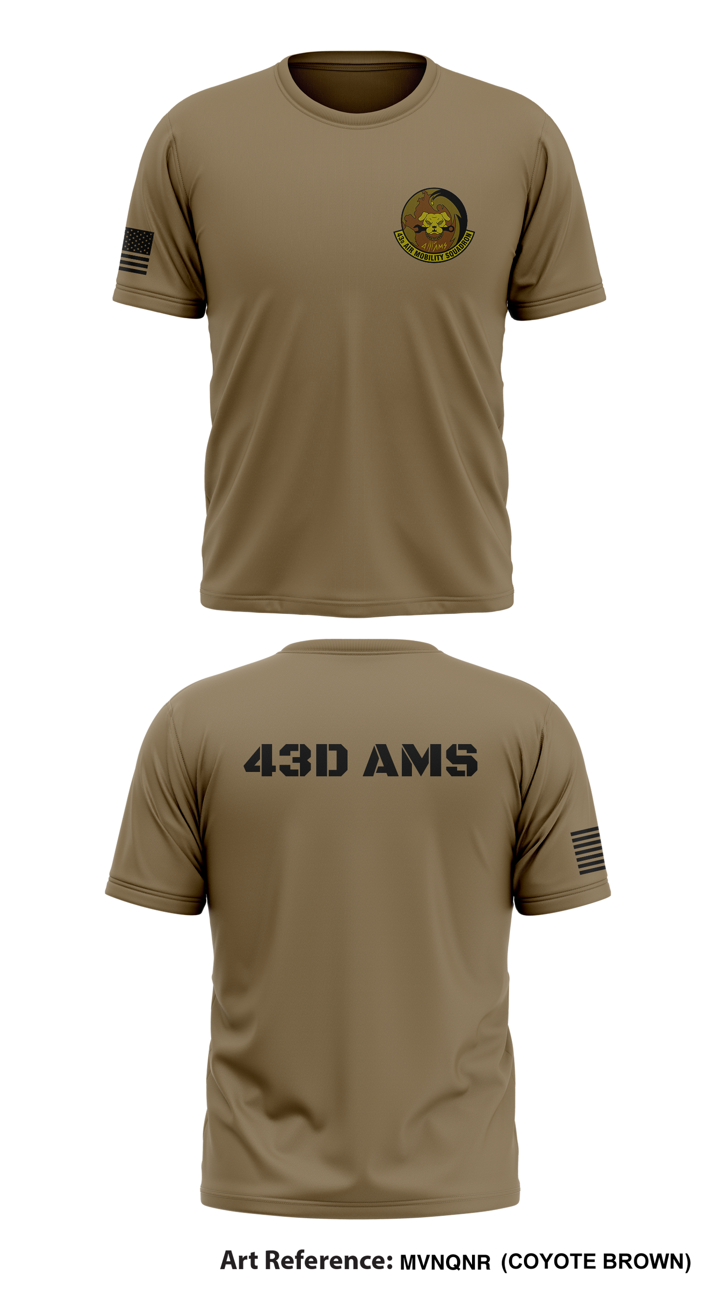 43d ams Store 1 Core Men's SS Performance Tee - MvNQnr