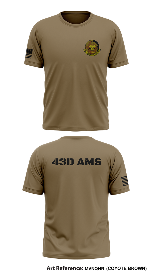 43d ams Store 1 Core Men's SS Performance Tee - MvNQnr