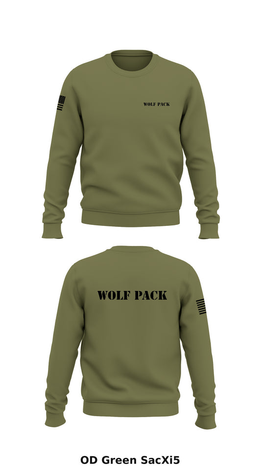 Wolf Pack Store 1 Core Men's Crewneck Performance Sweatshirt - SacXi5