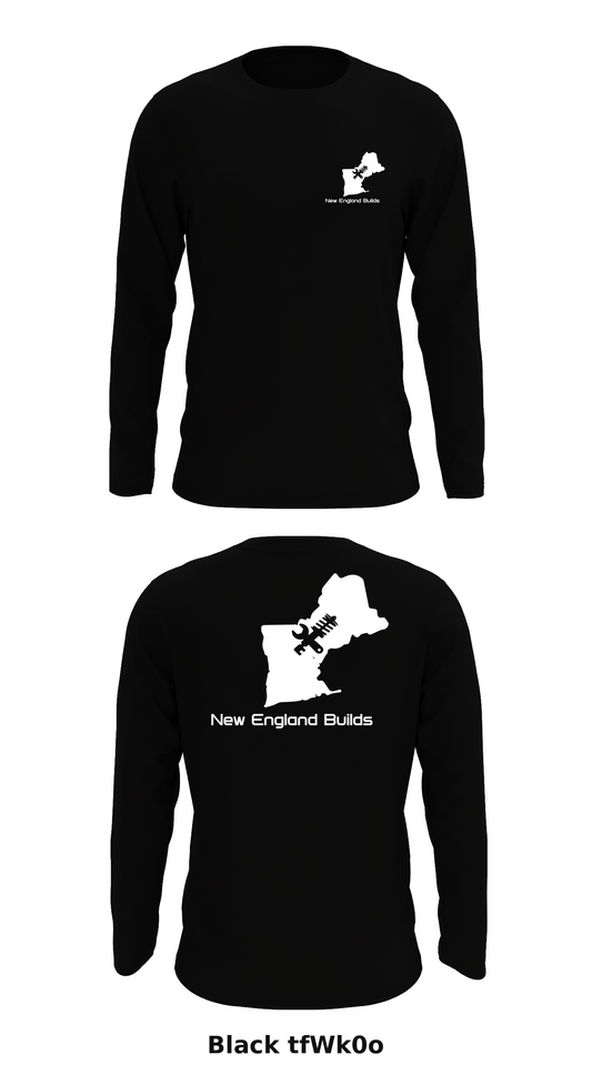 New England Builds Store 1 Core Men's LS Performance Tee - tfWk0o