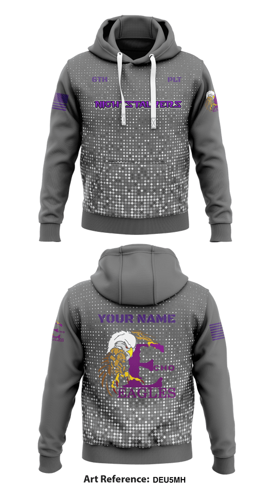 Echo Trans AIT Store 1  Core Men's Hooded Performance Sweatshirt - dEu5MH