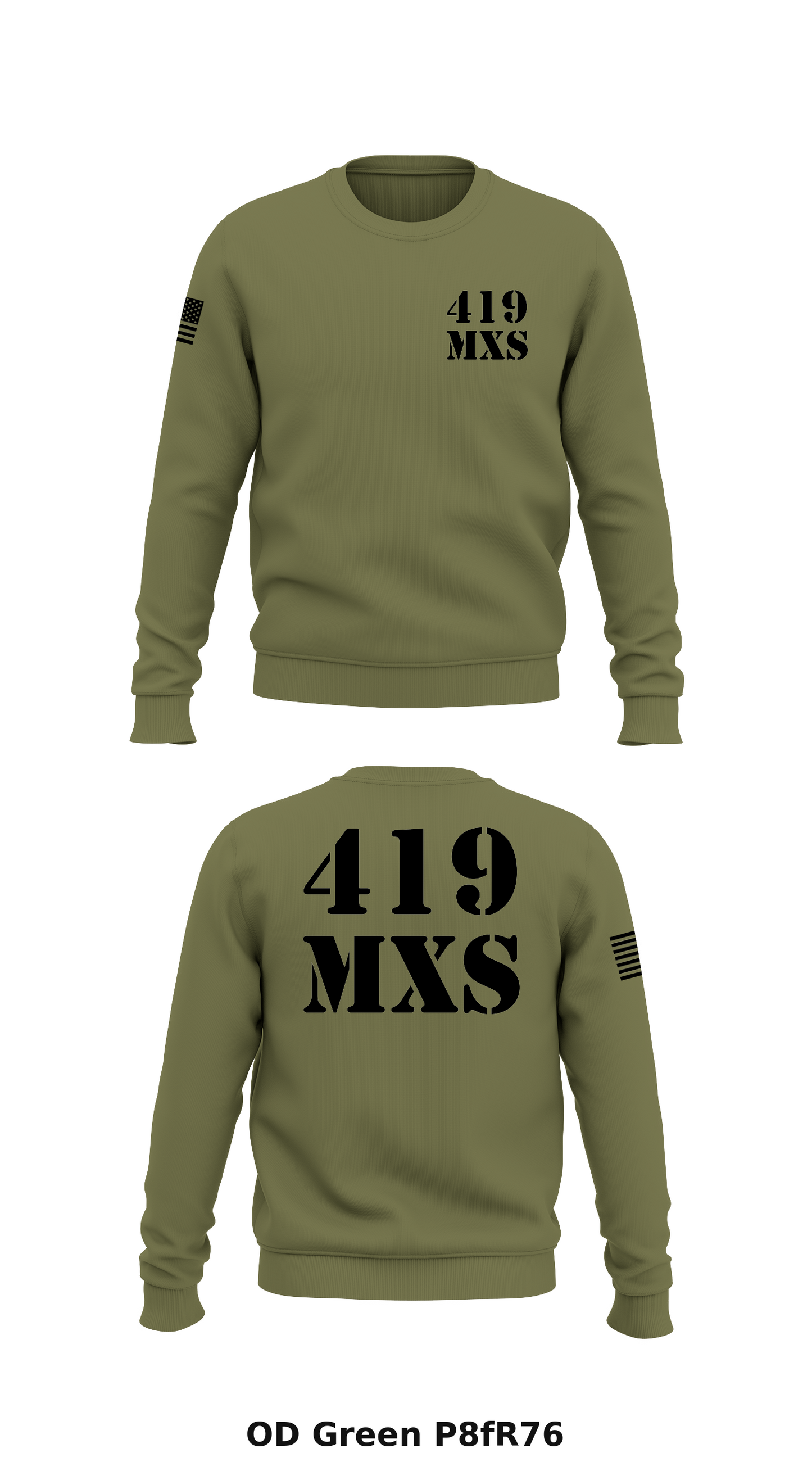 419 MXS  Store 1 Core Men's Crewneck Performance Sweatshirt - P8fR76