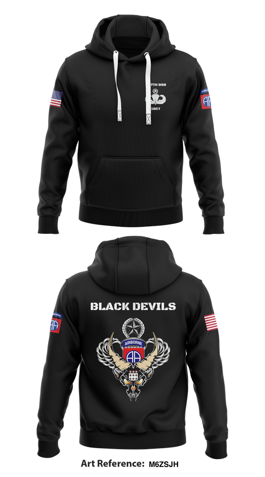 37th BSB Store 1  Core Men's Hooded Performance Sweatshirt - M6zSJh