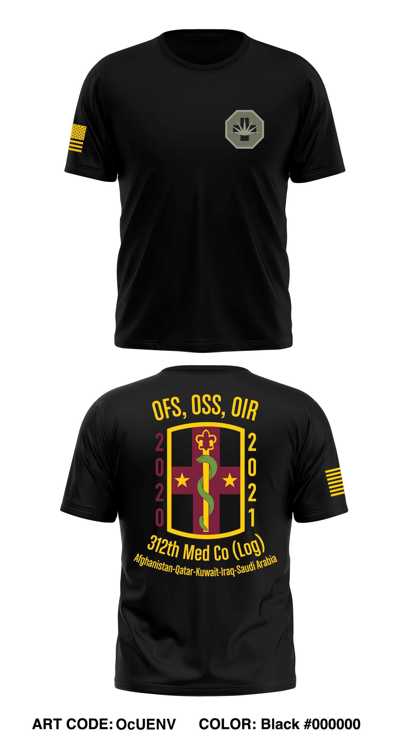 393rd MLC Store 1 Core Men's SS Performance Tee - OcUENV