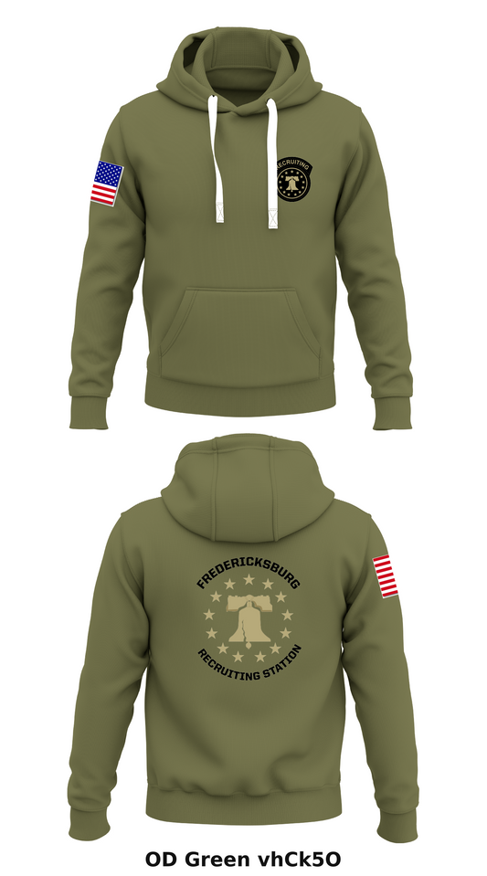 Fredericksburg Recruiting station Store 1  Core Men's Hooded Performance Sweatshirt - vhCk5O