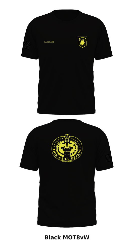 B Co 1/304th Store 1 Core Men's SS Performance Tee - MOT8vW