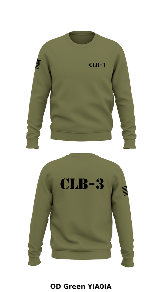 CLB-3 Store 1 Core Men's Crewneck Performance Sweatshirt - YlA0IA