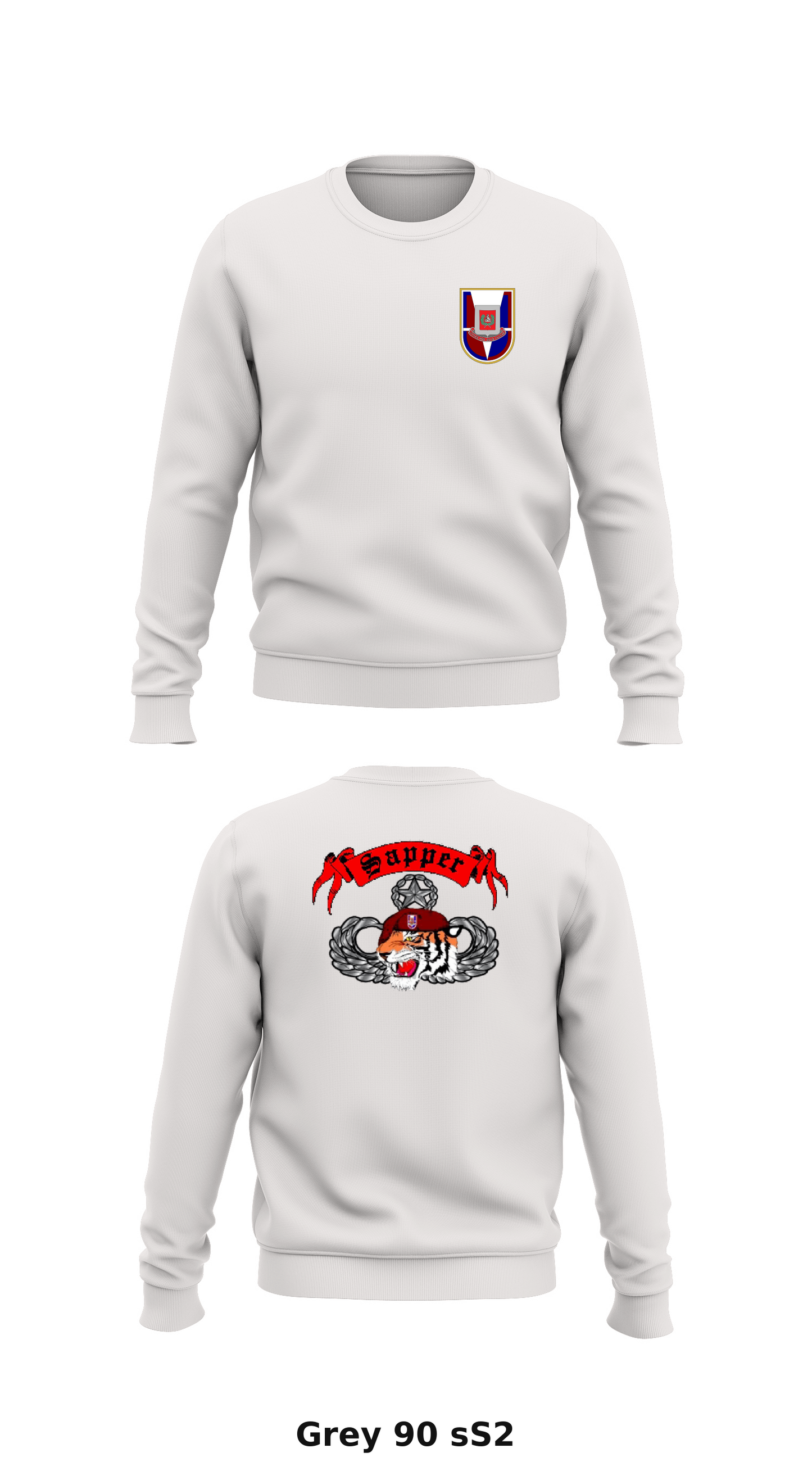 Store 1 Core Men's Crewneck Performance Sweatshirt - sS2