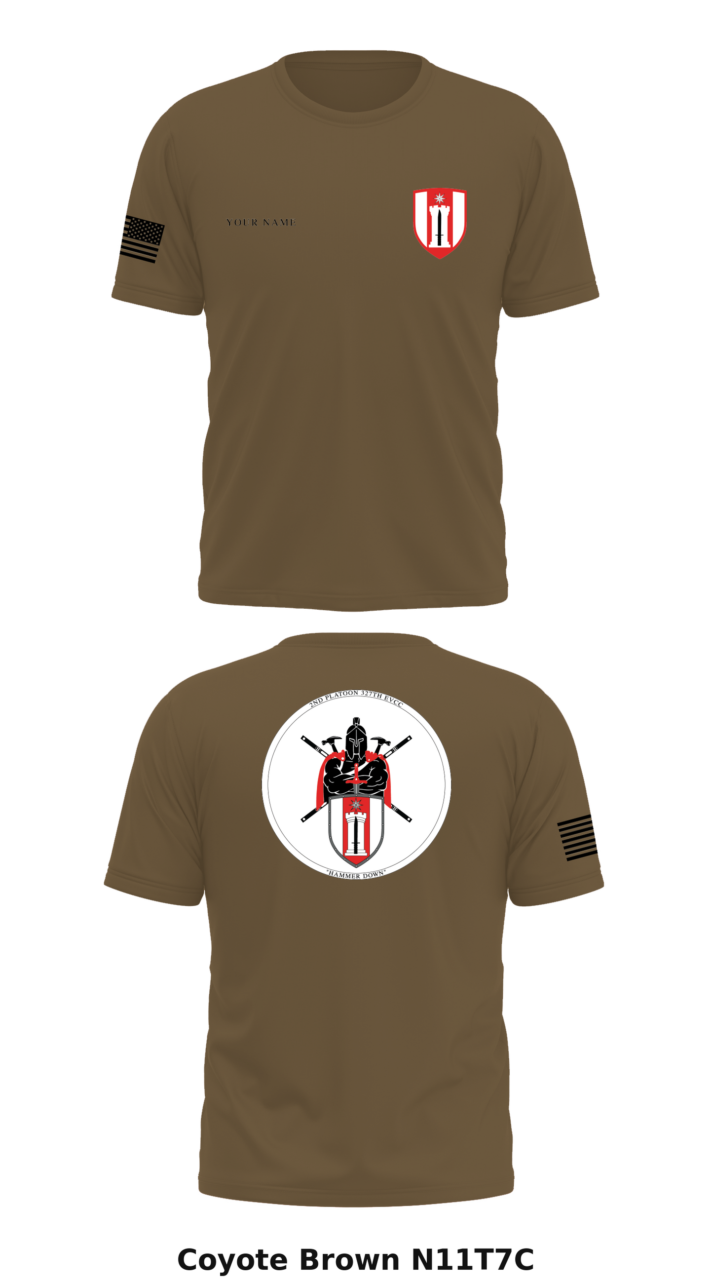 327th EVCC Store 1 Core Men's SS Performance Tee - N11T7C