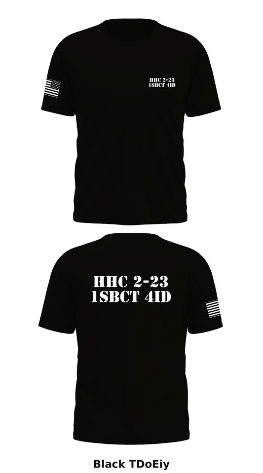 HHC 2-23 1sbct 4ID Store 1 Core Men's SS Performance Tee - TDoEiy